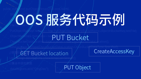 OOS 服务代码示例 