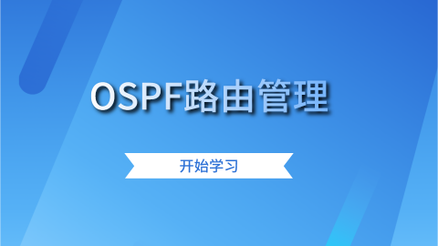 OSPF路由管理 