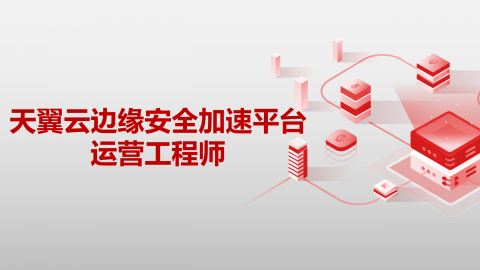 天翼云边缘安全加速平台运营工程师 